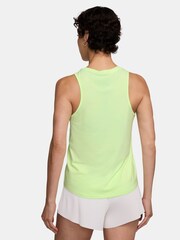 Nike Lime Green One Swoosh Dri-FIT Running Tank Top - Image 2 of 3