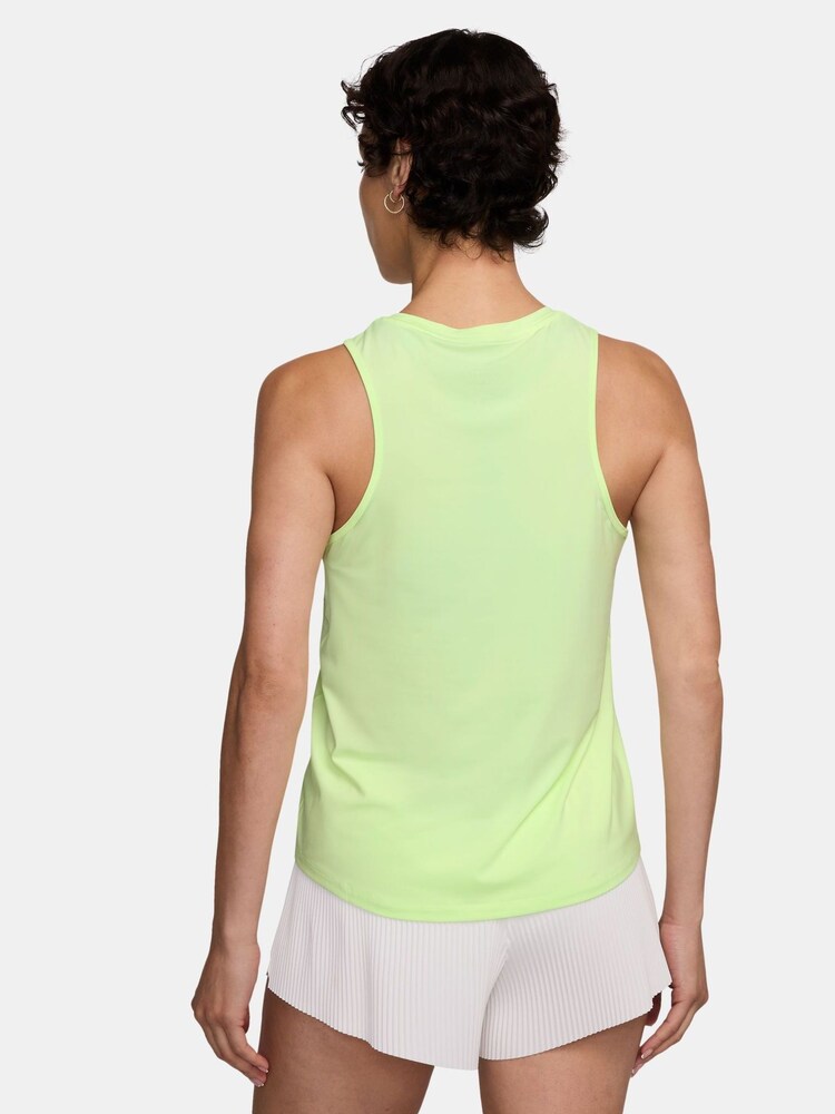 Nike Lime Green One Swoosh Dri-FIT Running Tank Top - Image 2 of 3