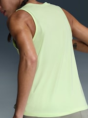 Nike Lime Green One Swoosh Dri-FIT Running Tank Top - Image 4 of 5
