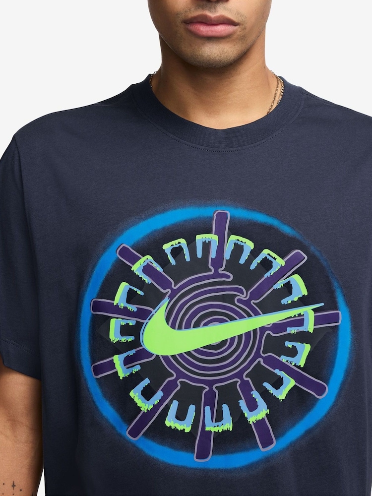 Nike Obsidian Sportswear Festival Graphic T-Shirt - Image 3 of 3 Nike Obsidian Sportswear Festival Graphic T-Shirt - Image 3 of 3