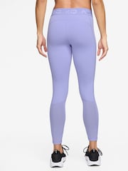 Nike Lilac Ice Pro Mid Rise 7/8 Graphic Leggings - Image 2 of 4