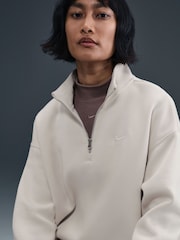 Prevelika flis s četrtinsko zadrgo Nike Sportswear Phoenix - Slika 5 iz 8