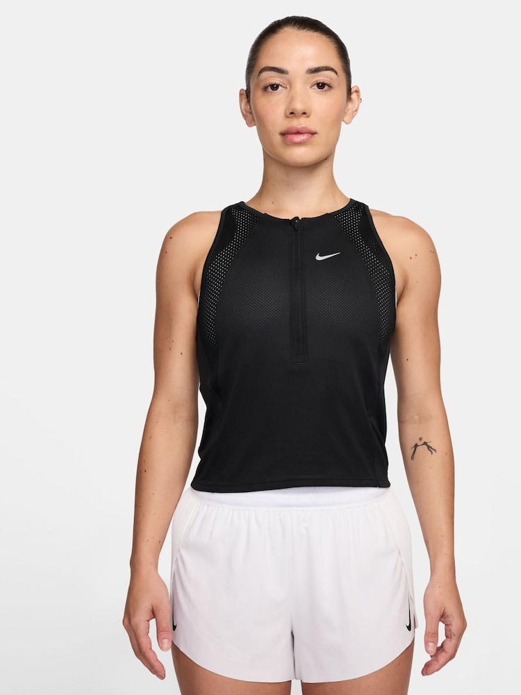 Schwarz - Nike Dri-FIT Singlet Vest - Bild 1 von 3