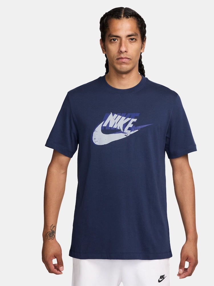 Nike Midnight Navy Sportswear T-Shirt - Image 1 of 3 Nike Midnight Navy Sportswear T-Shirt - Image 1 of 3