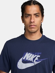 Nike Midnight Navy Sportswear T-Shirt - Image 3 of 3