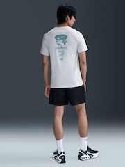 Nike Photon Dust Sportswear Swoosh Back Graphic 100% Cotton T-Shirt - Image 2 of 5