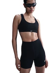 Nike Black High Waisted 5" Biker Shorts - Image 3 of 5