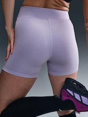 Nike Lilac Ice High Waisted 5" Biker Shorts - Image 3 of 5