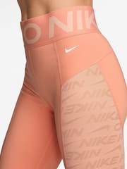 Nike Apricot Orange Pro Sculpt High Waisted Leggings - Image 4 of 4