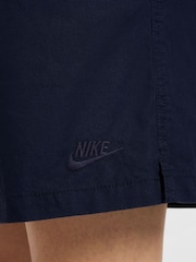 Obsidiana - Nike Club Washed Flow 100% Cotton Shorts - Imagen 7 de 15