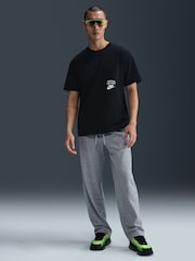 Nike Black Sportswear Official Use Only Back Graphic T-Shirt - Image 2 of 5