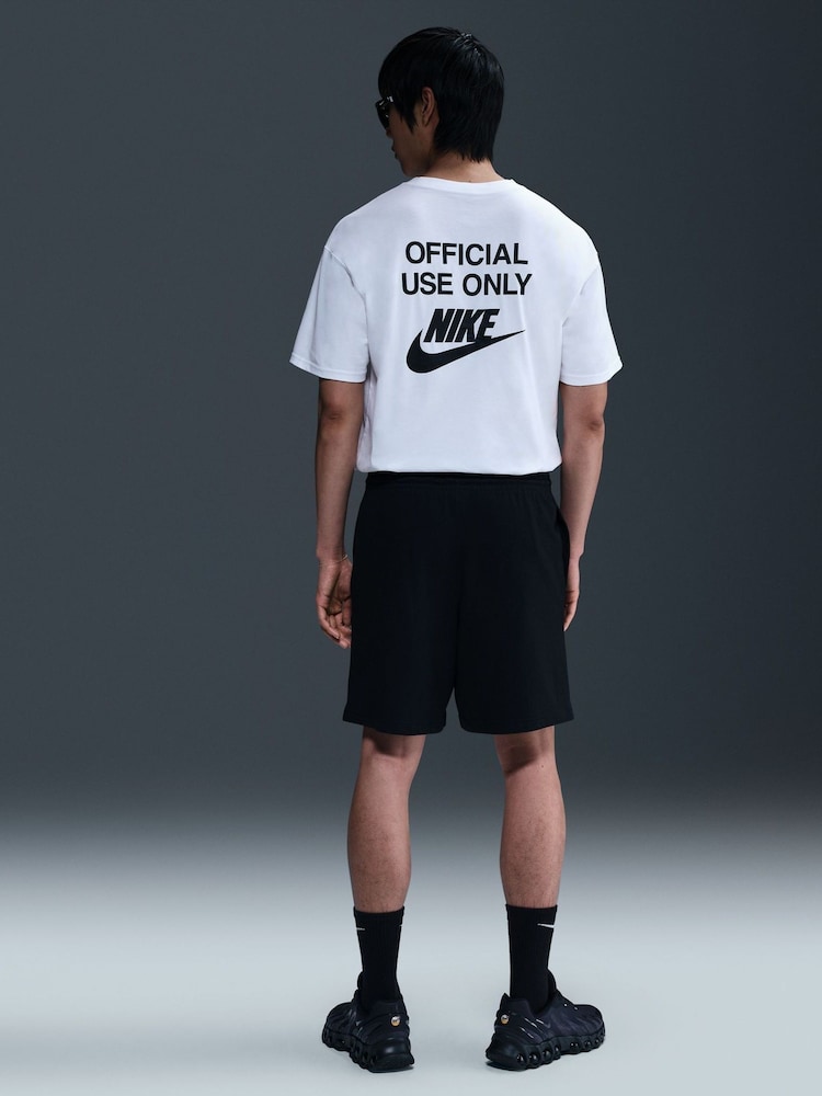 Weiß - Nike Sportswear Official Use Only Back Graphic T-Shirt - Bild 2 von 6