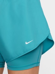 Nike Cactus Blue Pro Dri-FIT 2-in-1 Shorts - Image 4 of 4