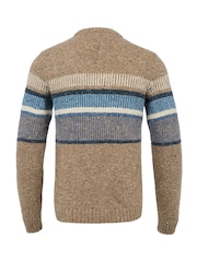 Celtic & Co. Mens Statement Donegal Brown Jumper - Image 5 of 5