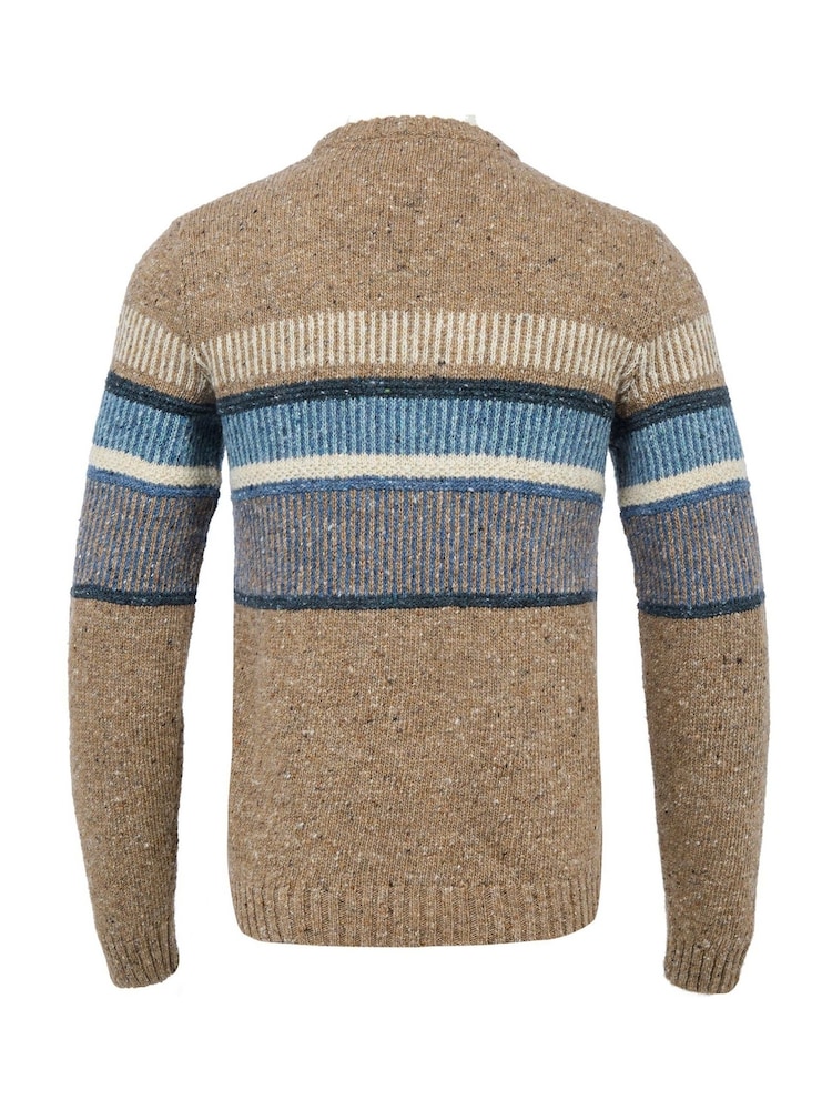 Celtic & Co. Mens Statement Donegal Brown Jumper - Image 5 of 5