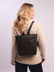 Sac à dos Celtic & Co. marron en cuir - Image 1 de 8