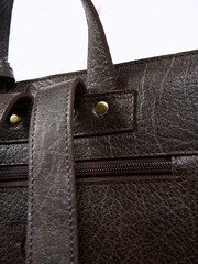 Sac à dos Celtic & Co. marron en cuir - Image 6 de 8