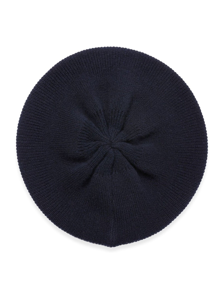 Celtic & Co. Blue Supersoft Beret Hat - Image 2 of 5