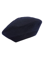 Celtic & Co. Blue Supersoft Beret Hat - Image 4 of 5