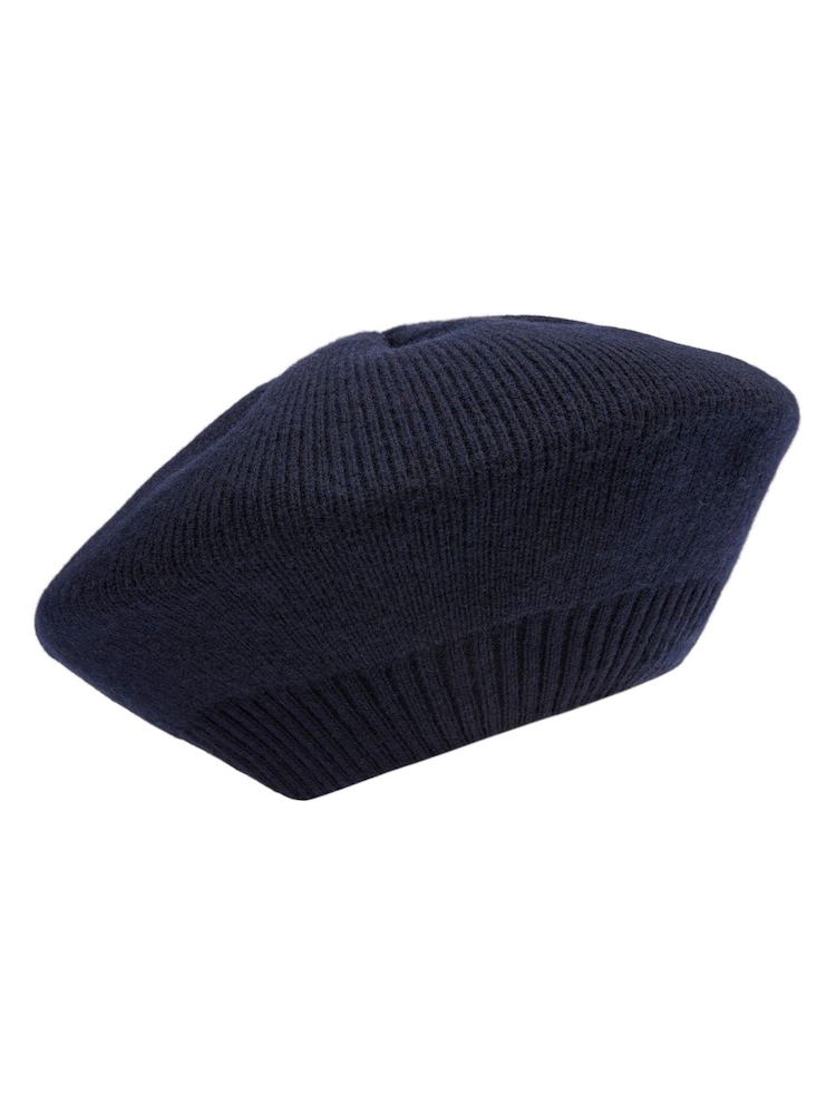 Celtic & Co. Blue Supersoft Beret Hat - Image 4 of 5