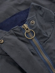 Celtic & Co. Blue Wax 100% Cotton Jacket - Image 5 of 7