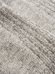 Celtic & Co. Mens Natural British Wool Twist Socks - Image 3 of 3
