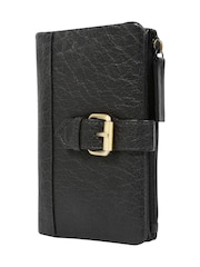 Celtic & Co. Leather Buckle Detail Black Wallet - Image 3 of 4