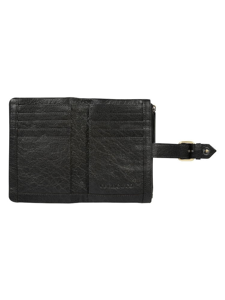Celtic & Co. Leather Buckle Detail Black Wallet - Image 4 of 4