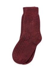 Rot - Celtic & Co. Damen Donegal Kurze Socken - Bild 1 von 3