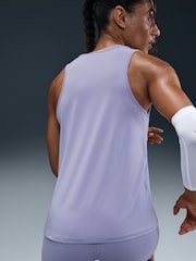Nike Lilac Ice One Dri-FIT Tank Vest Top - Image 2 of 5