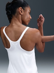 Nike White One Classic DriFIT Strappy Vest Top - Image 2 of 5