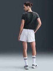 Negro - Nike Short Sleeve 100% Cotton T-Shirt - Imagen 2 de 5