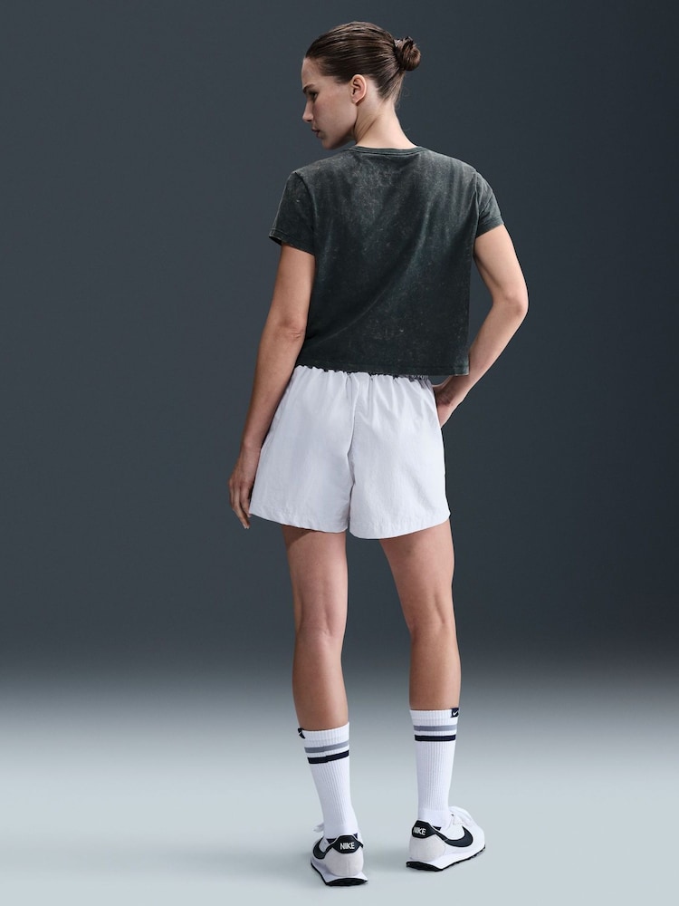 Negro - Nike Short Sleeve 100% Cotton T-Shirt - Imagen 2 de 5