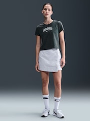 Negro - Nike Short Sleeve 100% Cotton T-Shirt - Imagen 4 de 5