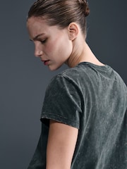 Negro - Nike Short Sleeve 100% Cotton T-Shirt - Imagen 5 de 5