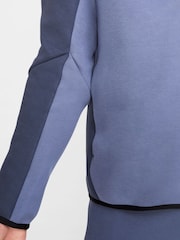 Nike Thunder Blue Tech Fleece Zip-Up Hoodie - Image 10 of 14