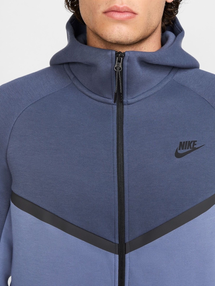 Nike Thunder Blue Tech Full-Zip Windrunner Hoodie - Image 7 of 14
