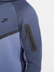 Nike Thunder Blue Tech Fleece Zip-Up Hoodie - Image 9 of 14
