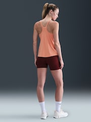 Naranja albaricoque - Nike One Dri Fit Strappy Vest Top - Imagen 2 de 5