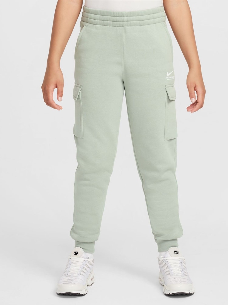 Nike Jade Horizon Sport Inspired Fleece Cargo Joggers - Image 1 of 9