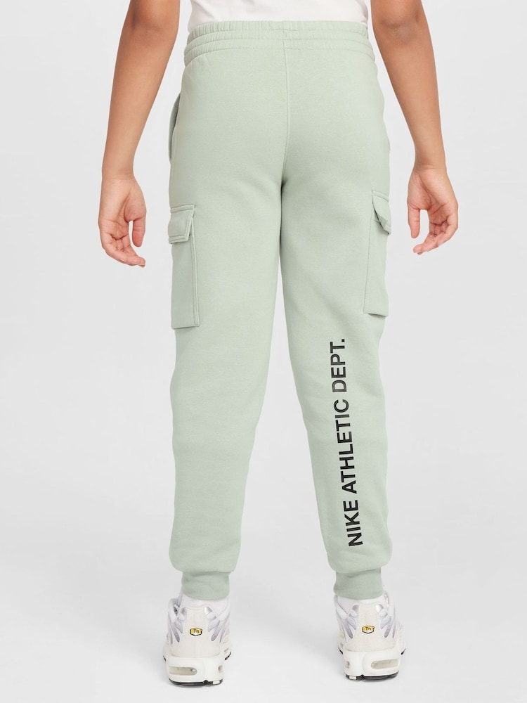 Nike Jade Horizon Sport Inspired Fleece Cargo Joggers - Image 2 of 9
