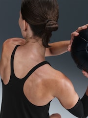 Nike Black One Dri Fit Strappy Vest Top - Image 4 of 5