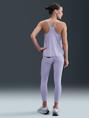 Lilac Ice - Nike One Dri Fit Strappy Vest Top - Imagen 2 de 5