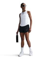 Nike White Tempo Dri-FIT Running Vest - Image 1 of 5