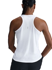 Nike White Tempo Dri-FIT Running Vest - Image 4 of 5