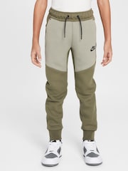Средний оливково-зеленый - Спортивные брюки из флиса Nike Tech - Image 1 of 8