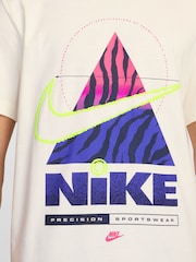 Nike Sail Large Graphic Sportswear 100% Cotton T-Shirt - Image 4 of 5