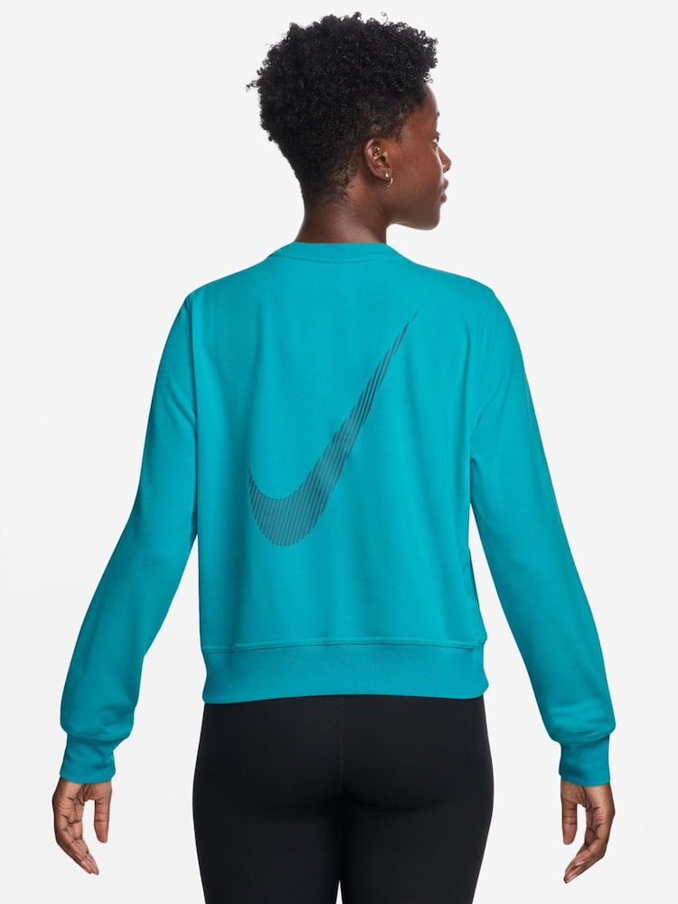 Nike Cactus Blue One Dri-FIT Crew Neck Sweatshirt - Image 2 of 3