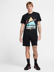 Nike Black Large Graphic Sportswear 100% Cotton T-Shirt - Image 3 of 5