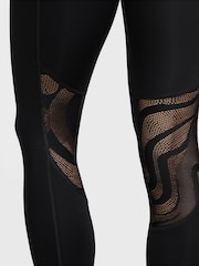 Nike Black Fast Mid Rise 7/8 Leggings - Image 3 of 4